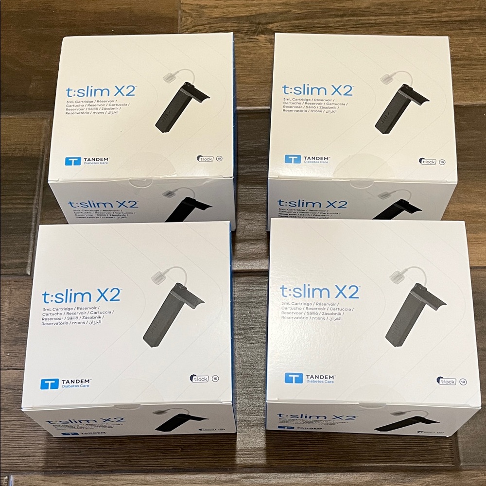 Tandem t:slim X2 3ml cartridge.           4 Boxes